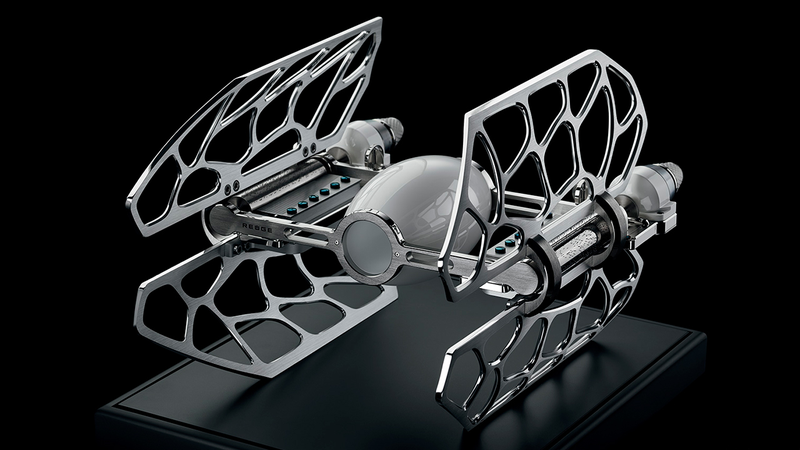 Illustration for article titled Listen To an $18,000 TIE Fighter Music Box Play the Star Wars Theme